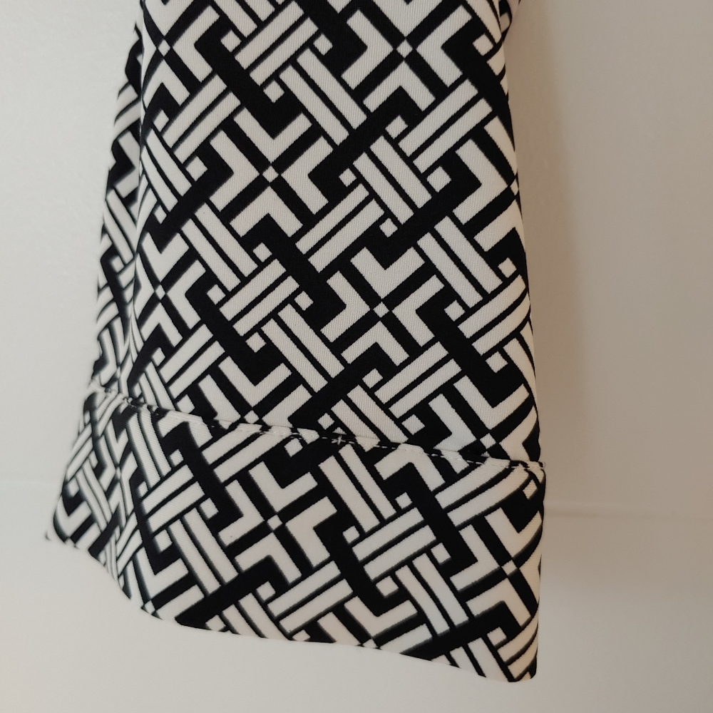 Printed wrap dress